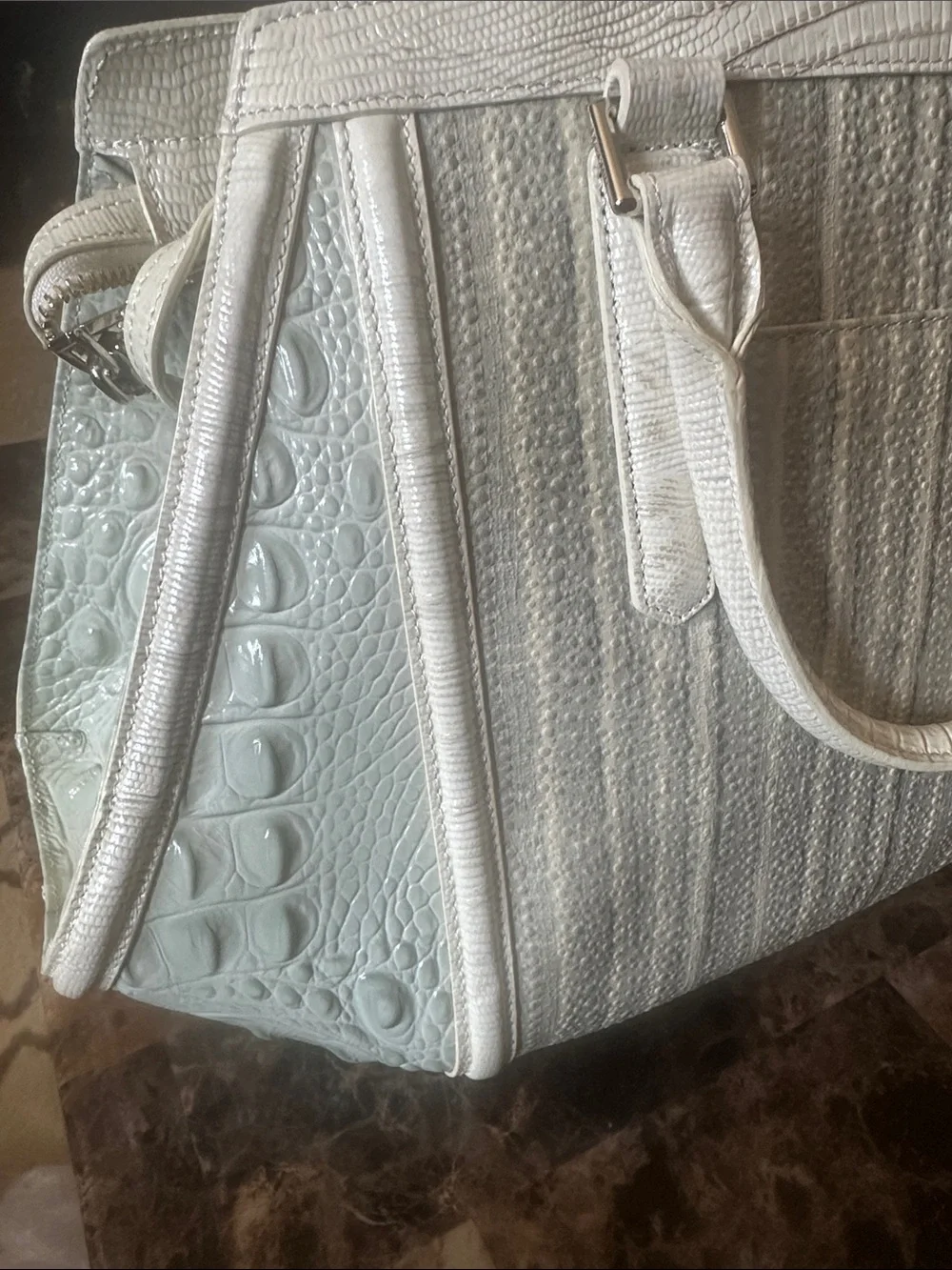 Brahmin tote ivory