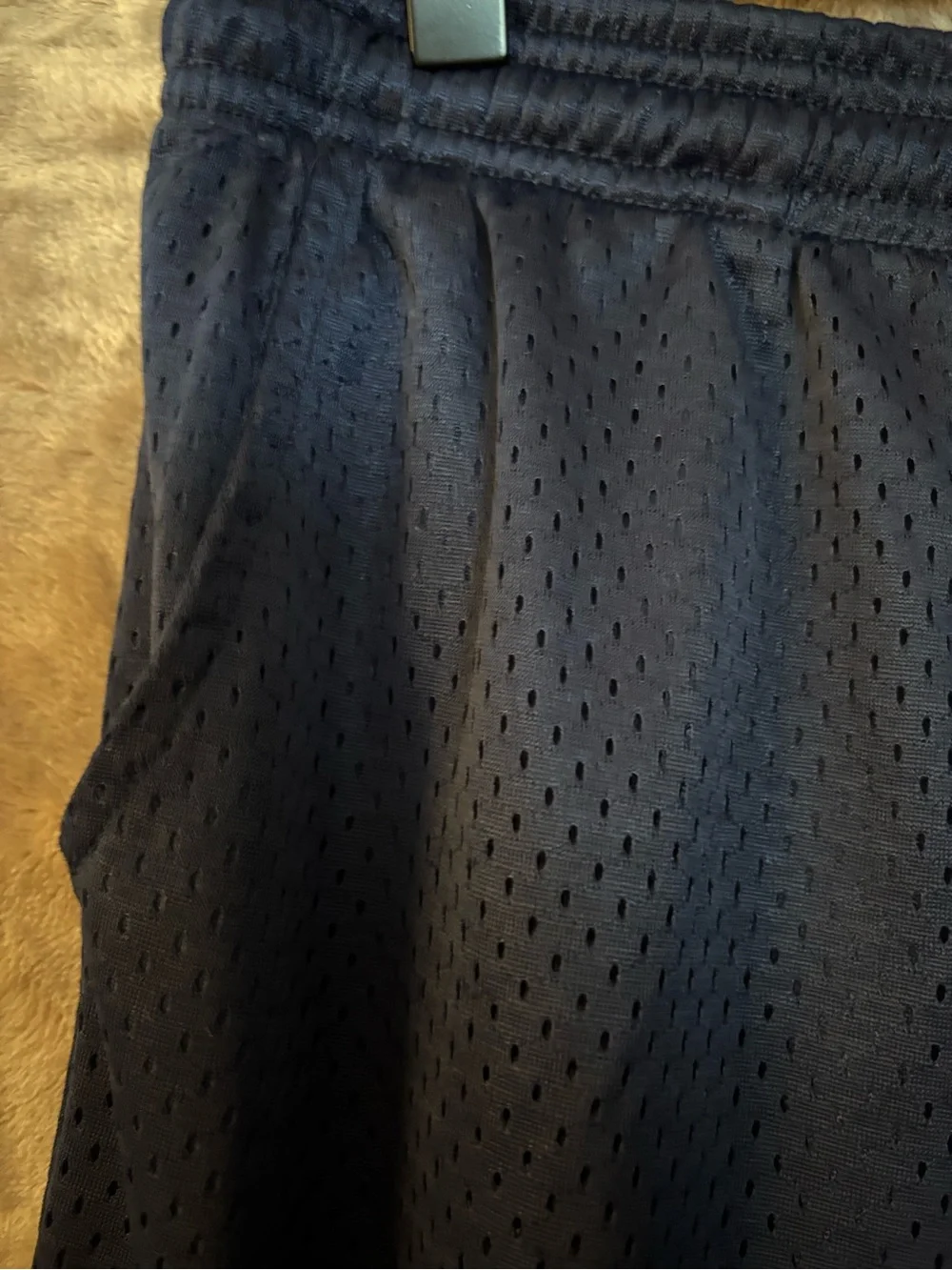 Knocker Athletic Mesh Shorts Mens Size XL Drawstring Waist Navy Shorts