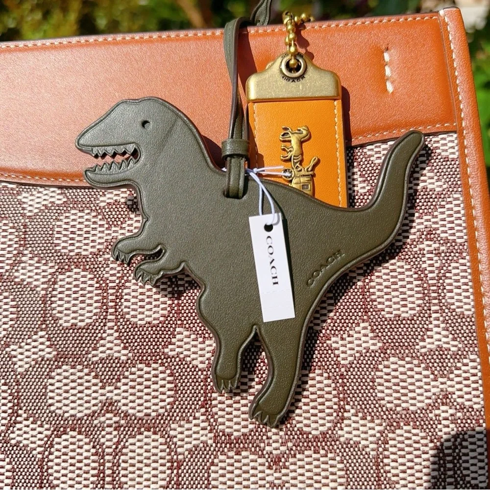 Coach playful dinosaur