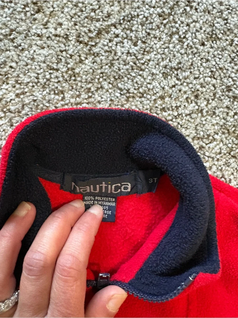 Nautica cozy red