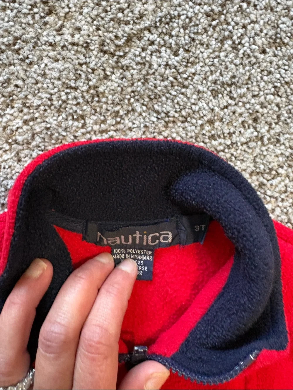 Nautica cozy red