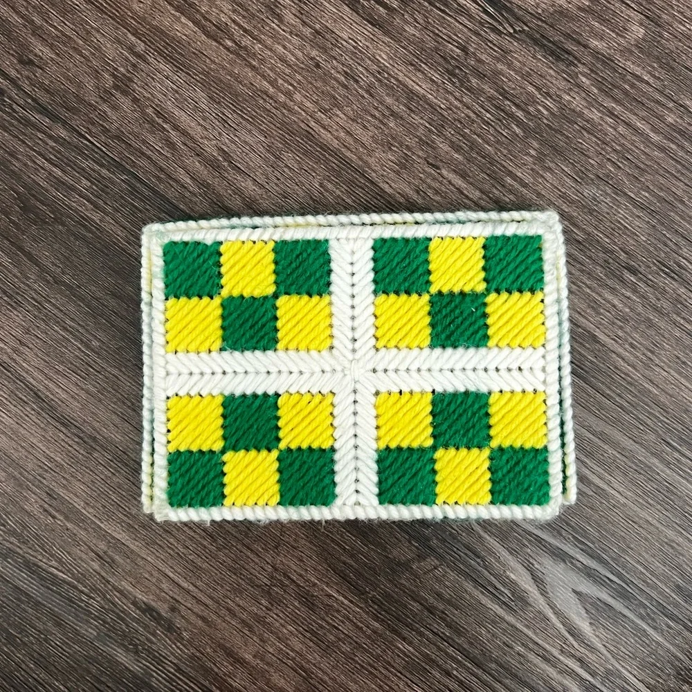 Vintage Knit Deck of Cards + Keepsake Box Baylor Packers