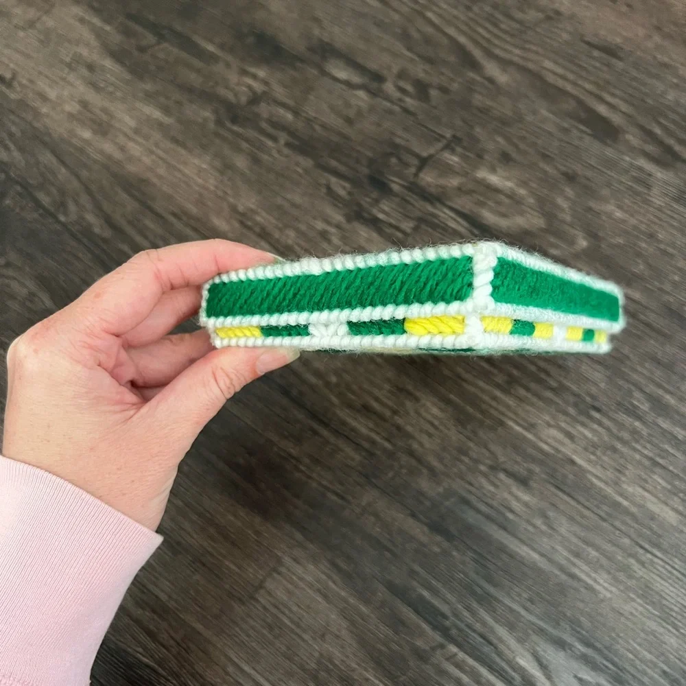 Vintage Knit Deck of Cards + Keepsake Box Baylor Packers