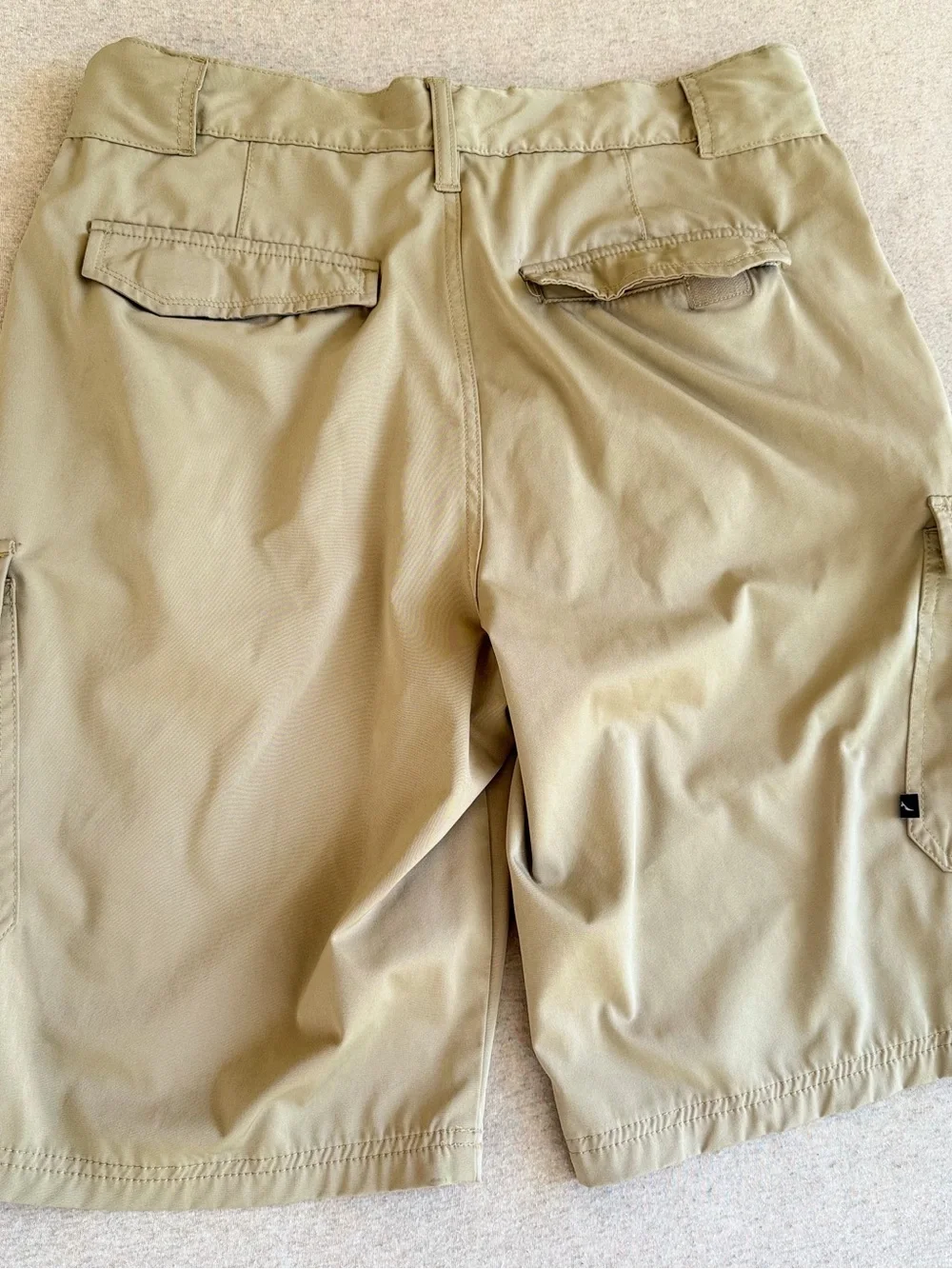 Denali Men's Size 32 Hybrid Cargo Shorts Delta Khaki Utility Outdoor