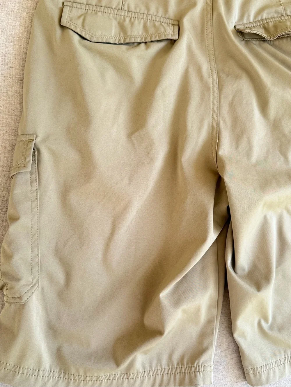Denali Men's Size 32 Hybrid Cargo Shorts Delta Khaki Utility Outdoor