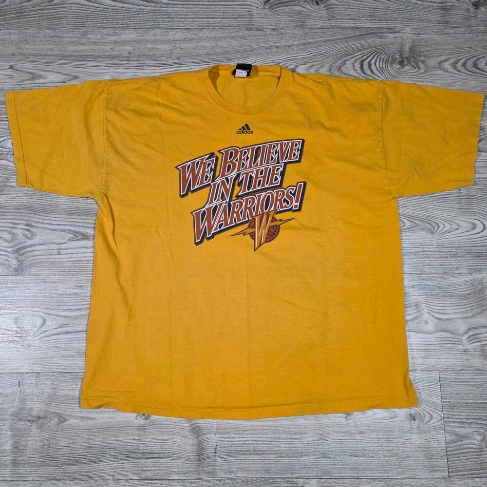 Adidas Golden State Warriors 2007 We Believe Tee - Men's/Unisex XL