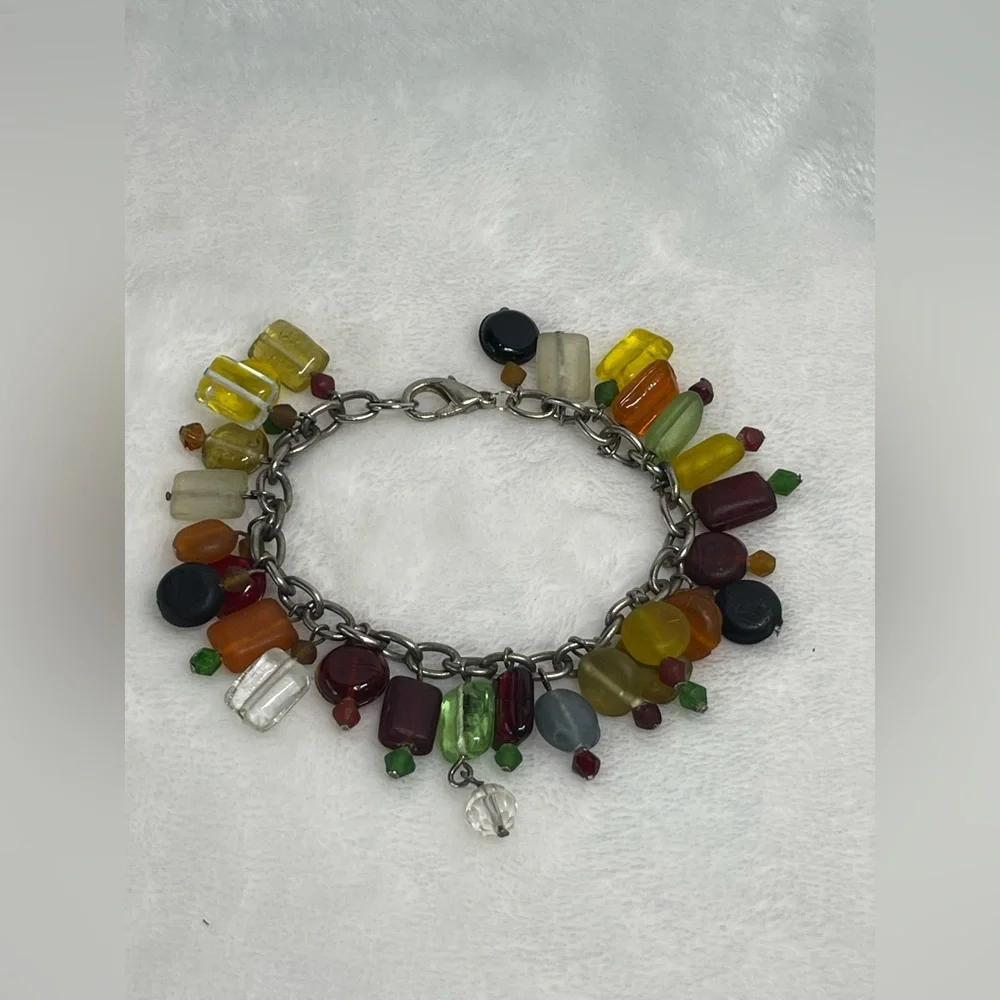 vintage glass this bracelet