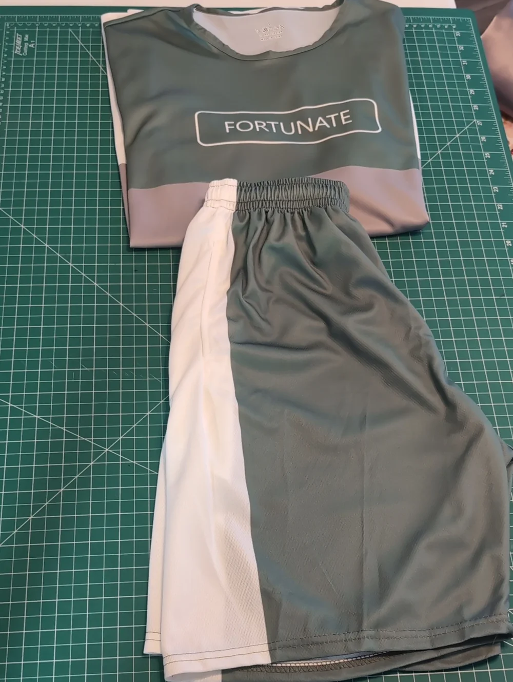 N/A shorts polyester green