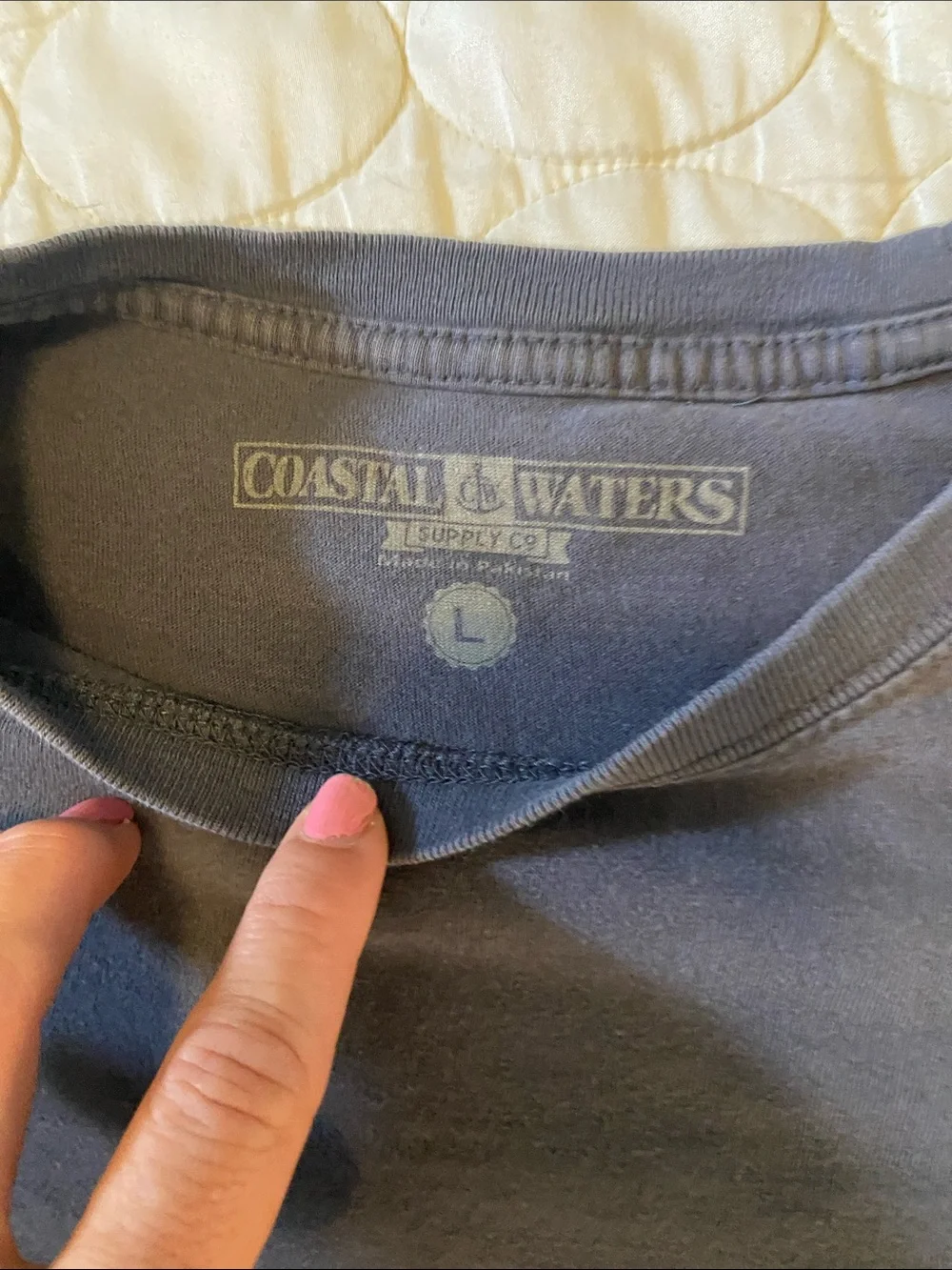 None navy short