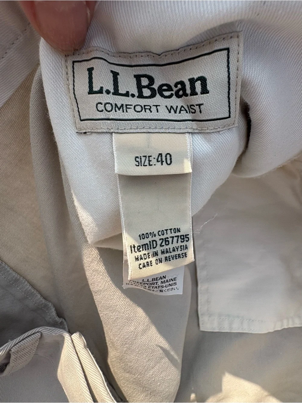 L.L. Bean classic bean