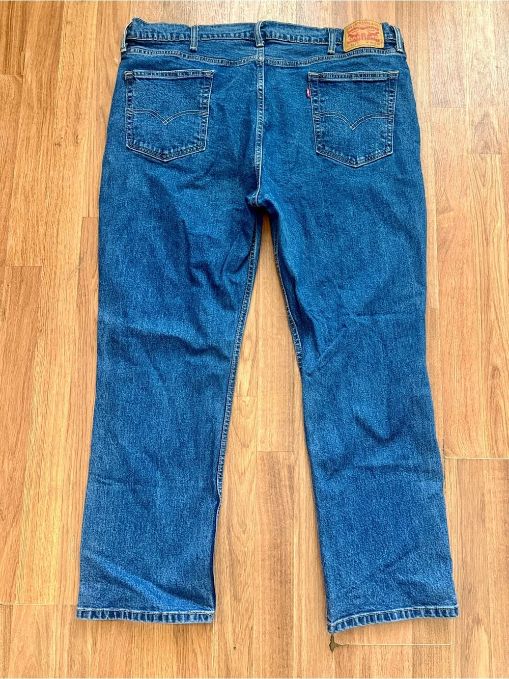 Signature by Levi Strauss Men's Relaxed Jeans - Blue Denim