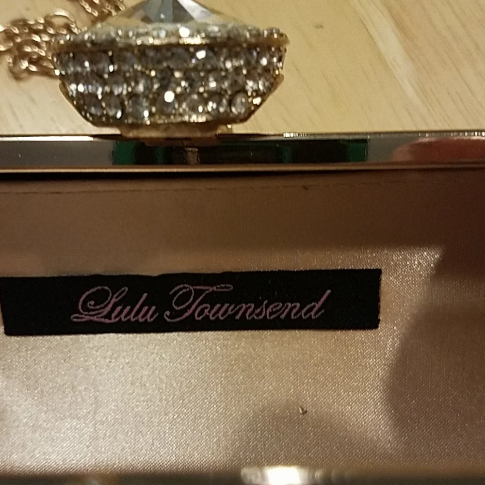 Lulu Townsend rhinestone encrusted