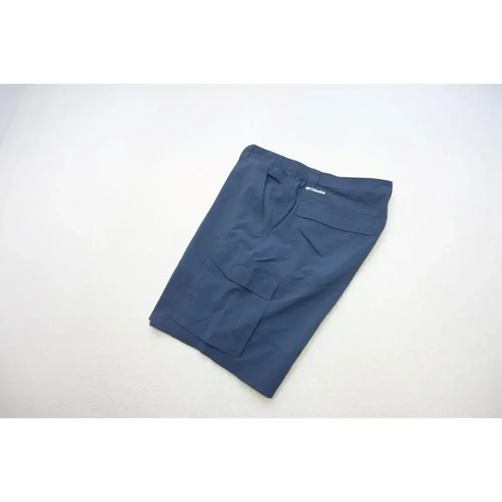 Columbia Omni-Shade Cargo Shorts Blue Fishing Hiking Camping Mens‎ Size 42