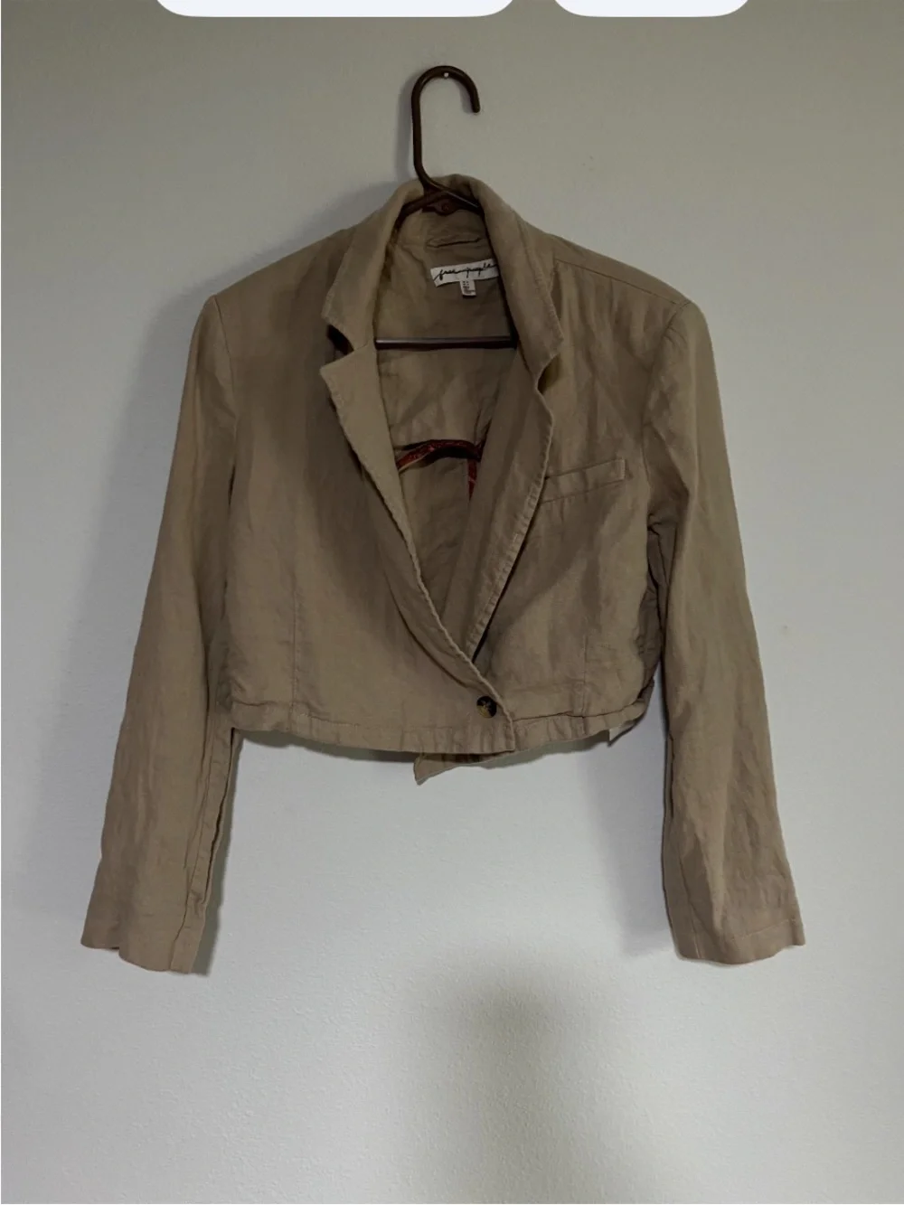 Free People lightweight beige