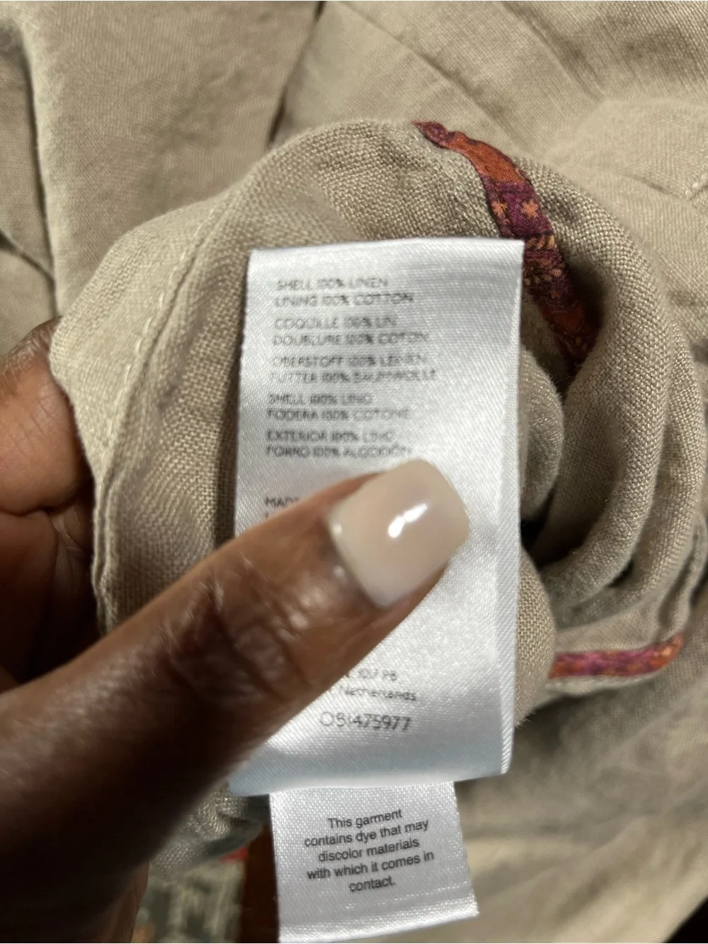 Free People lightweight beige