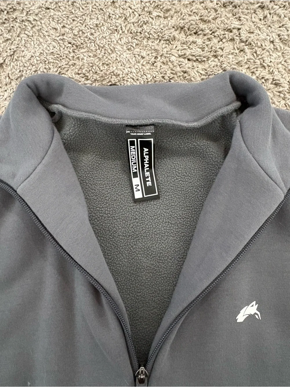 Alphalete classic grey