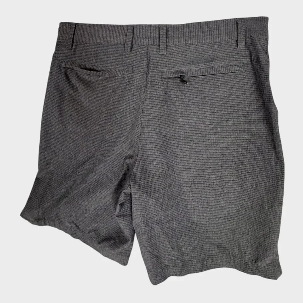 WorldWide Sportsman Mens Gray Size 32 Shorts Polyester Spandex