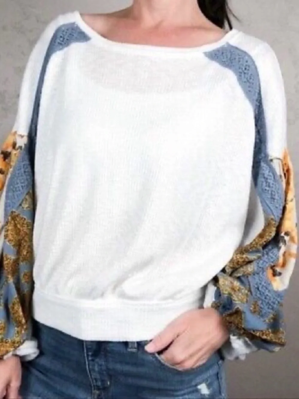 Free People lightweight white
