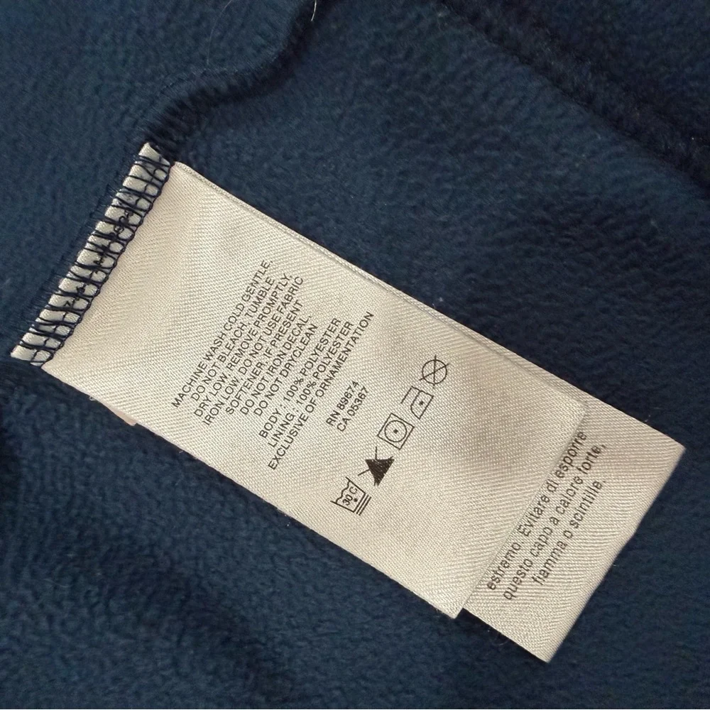 Mountain Hardwear Men’s Full Zip Fleece Jacket Blue - XL