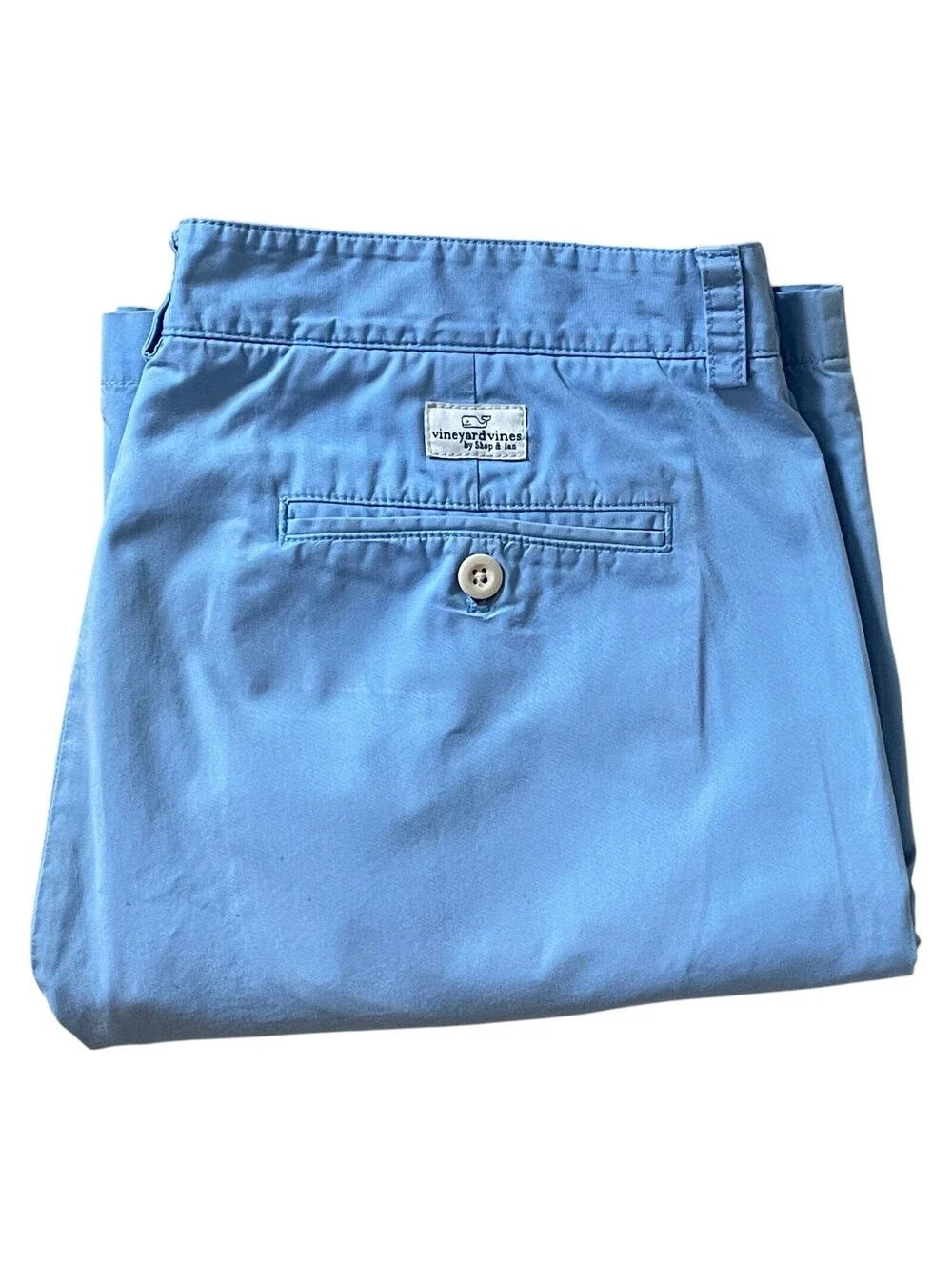 Vineyard Vines Mens Blue Club Shorts Chino Casual Sz 35x8