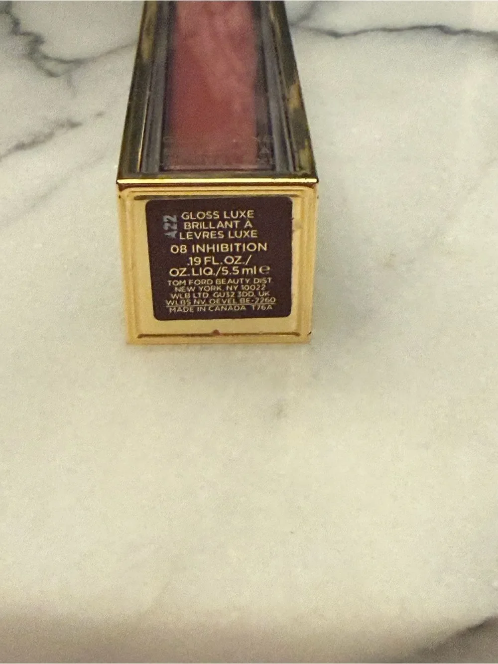 TOM FORD Gloss Luxe Lip Gloss in Inhibition