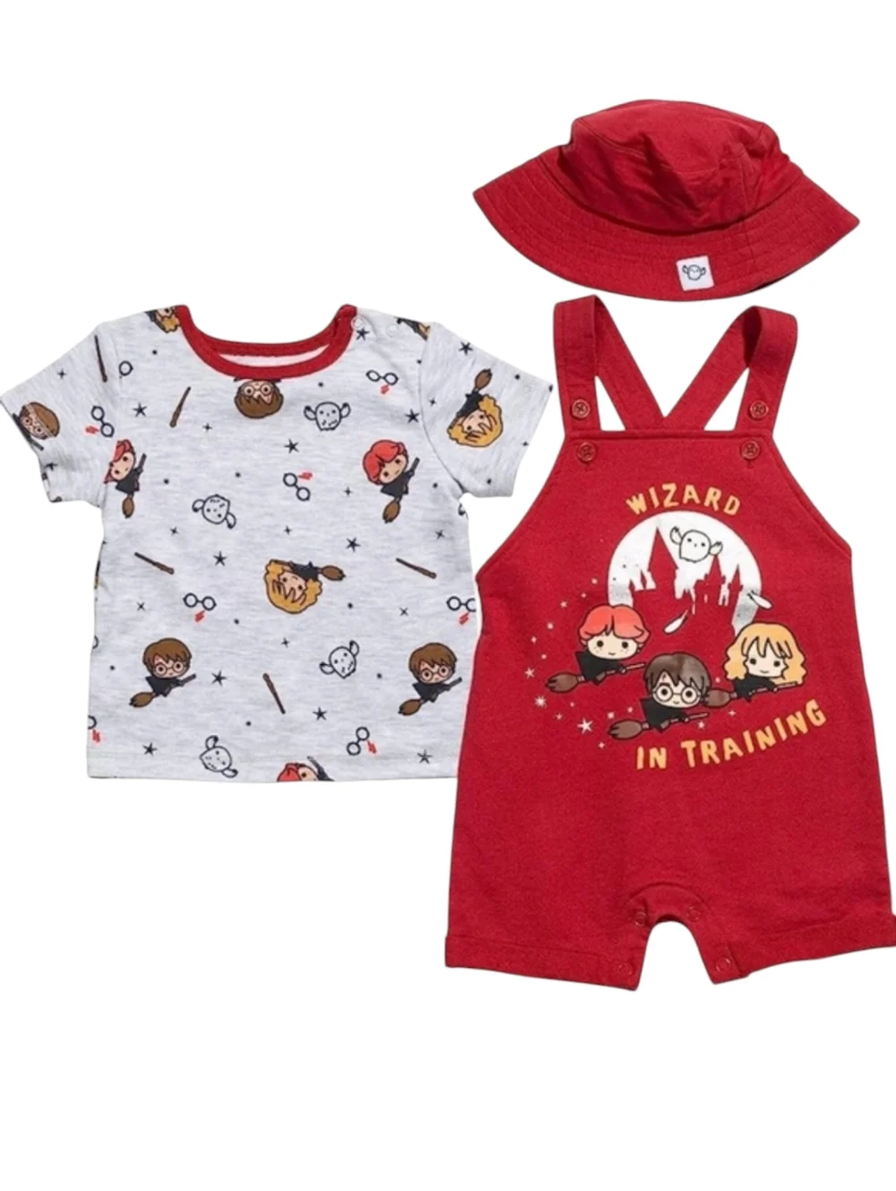 Harry Potter 3 Piece Mix & Match Shorts Set