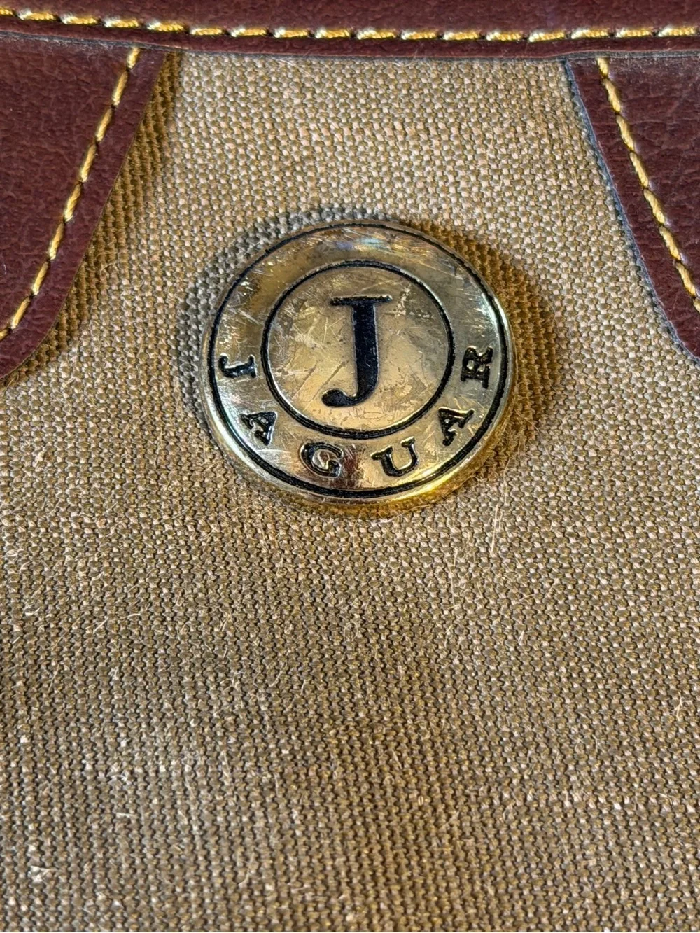 Jaguar vintage canvas