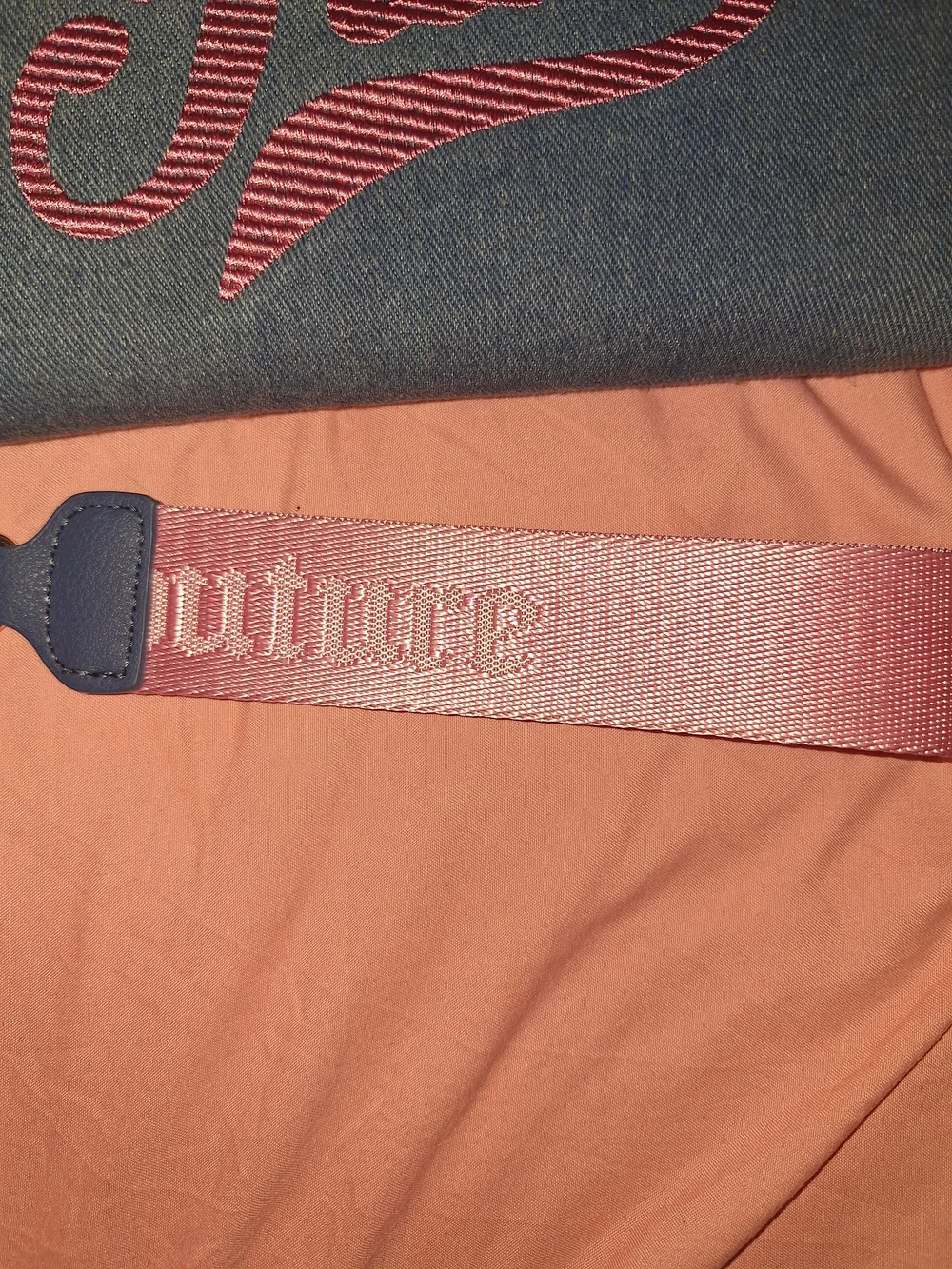 Juicy Couture denim zip