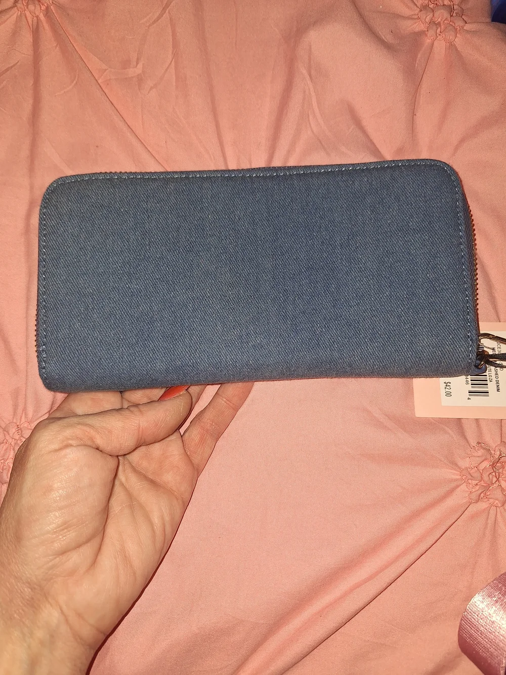 Juicy Couture denim zip