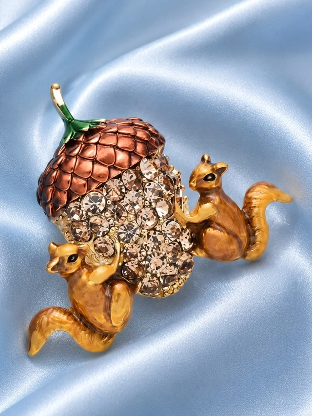 Anthropologie sparkling acorn