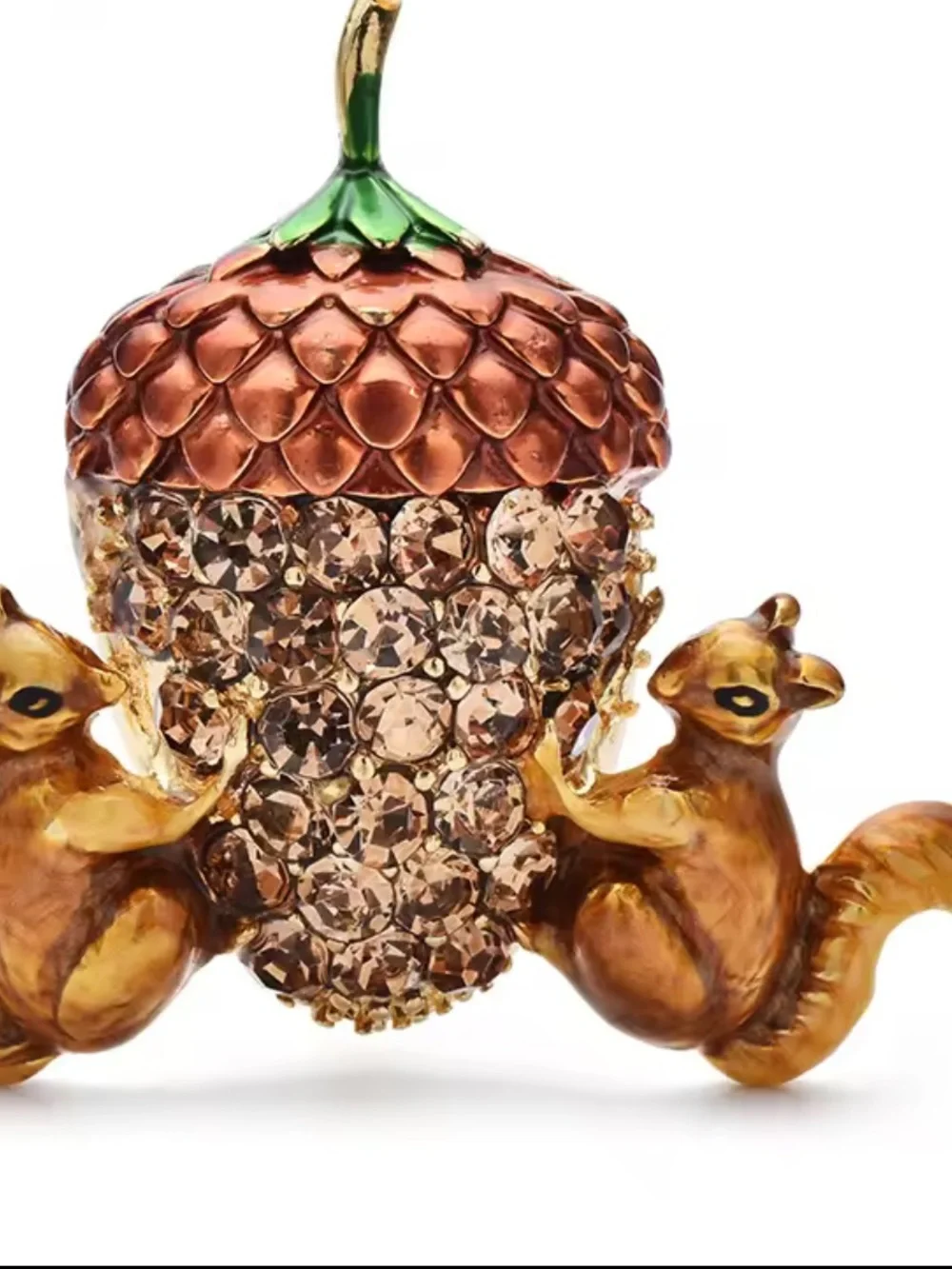 Anthropologie sparkling acorn