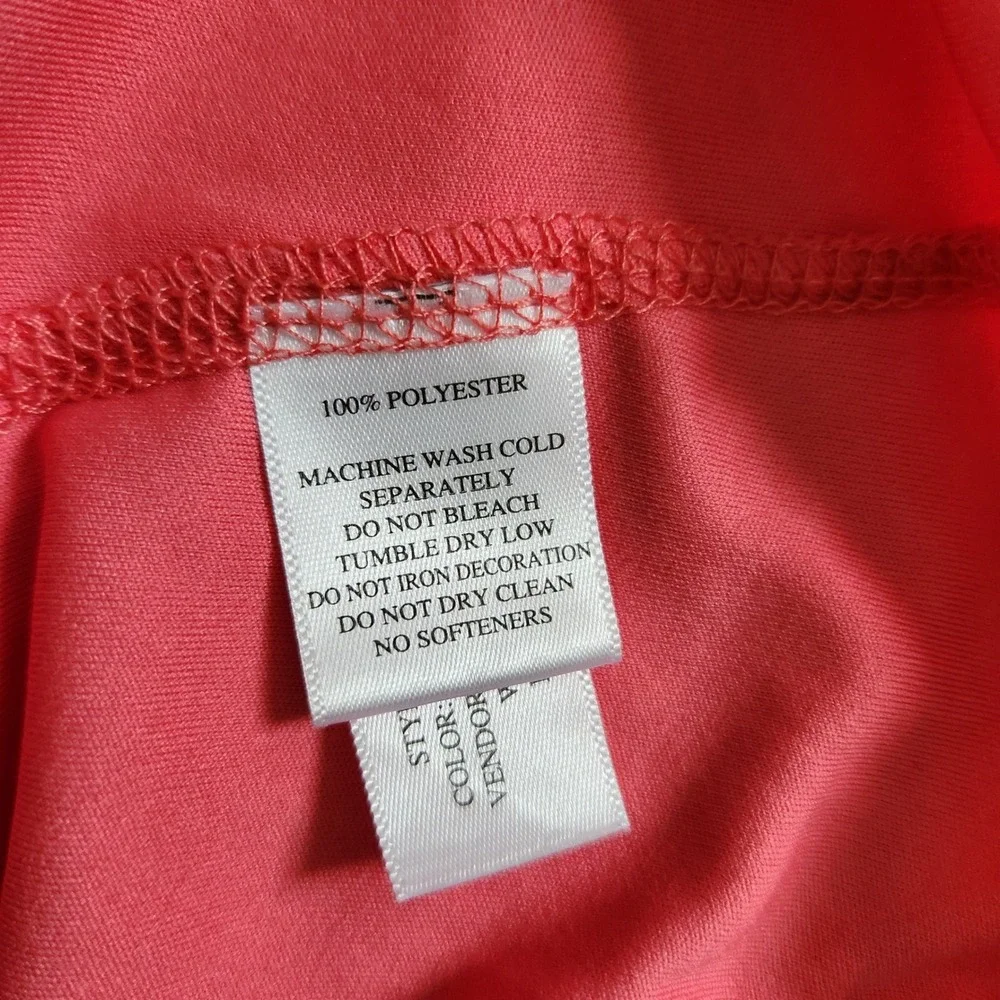 Universal Studios Orlando Hoodie Rash Guard‎ Size XL Pink Long Sleeved Shirt