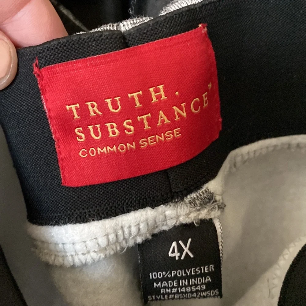 Truth Substance tie waist elastic