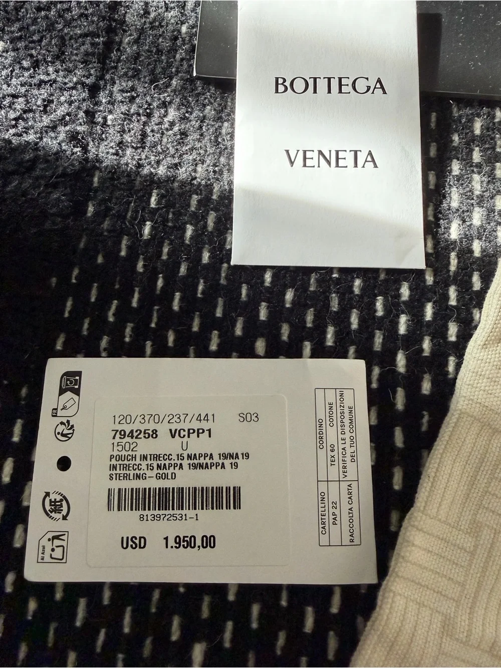 Bottega Veneta compact crossbody
