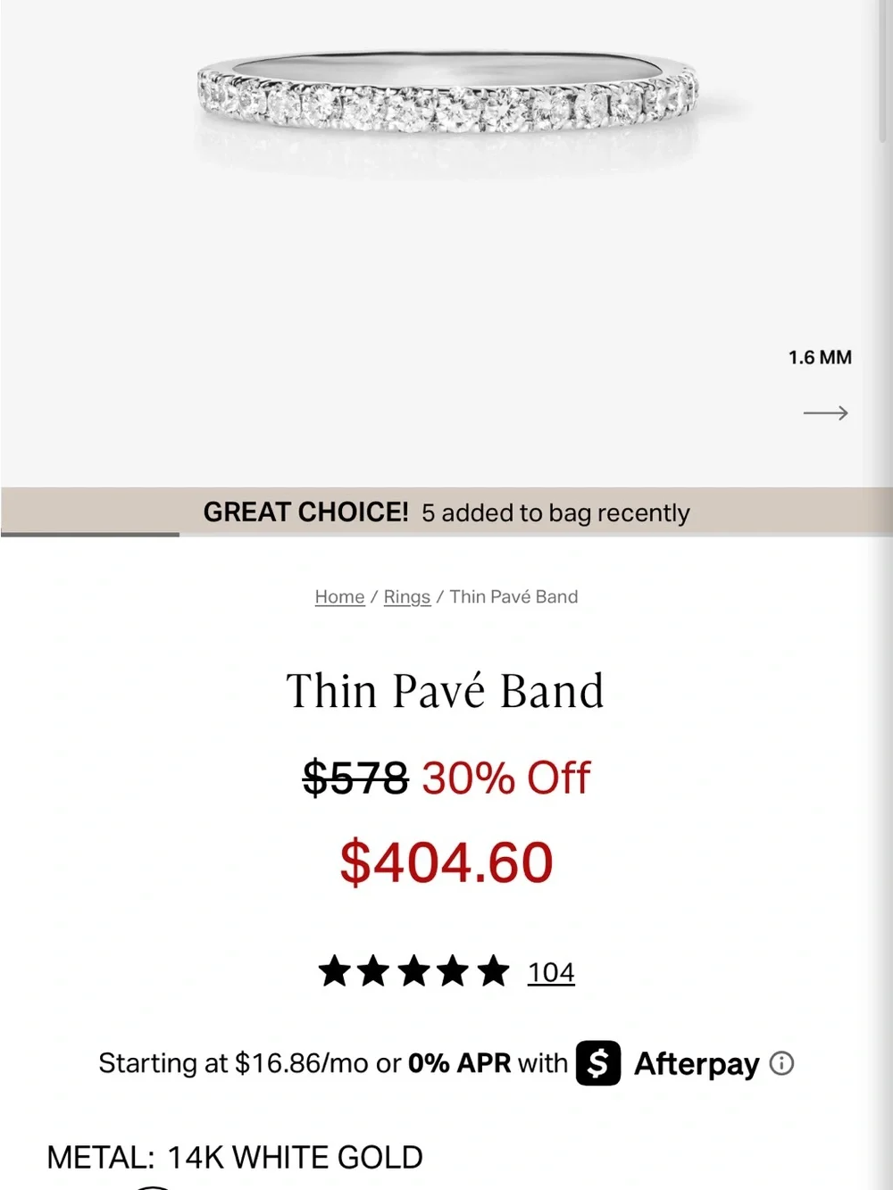 Ring Concierge bought april