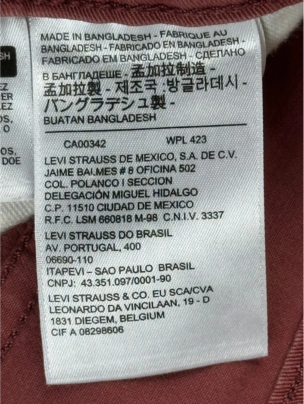 Levis levi’s 511