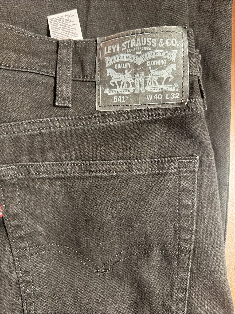Levis athletic leather