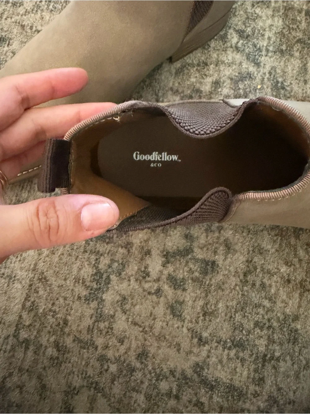 Goodfellow & Co suede chelsea