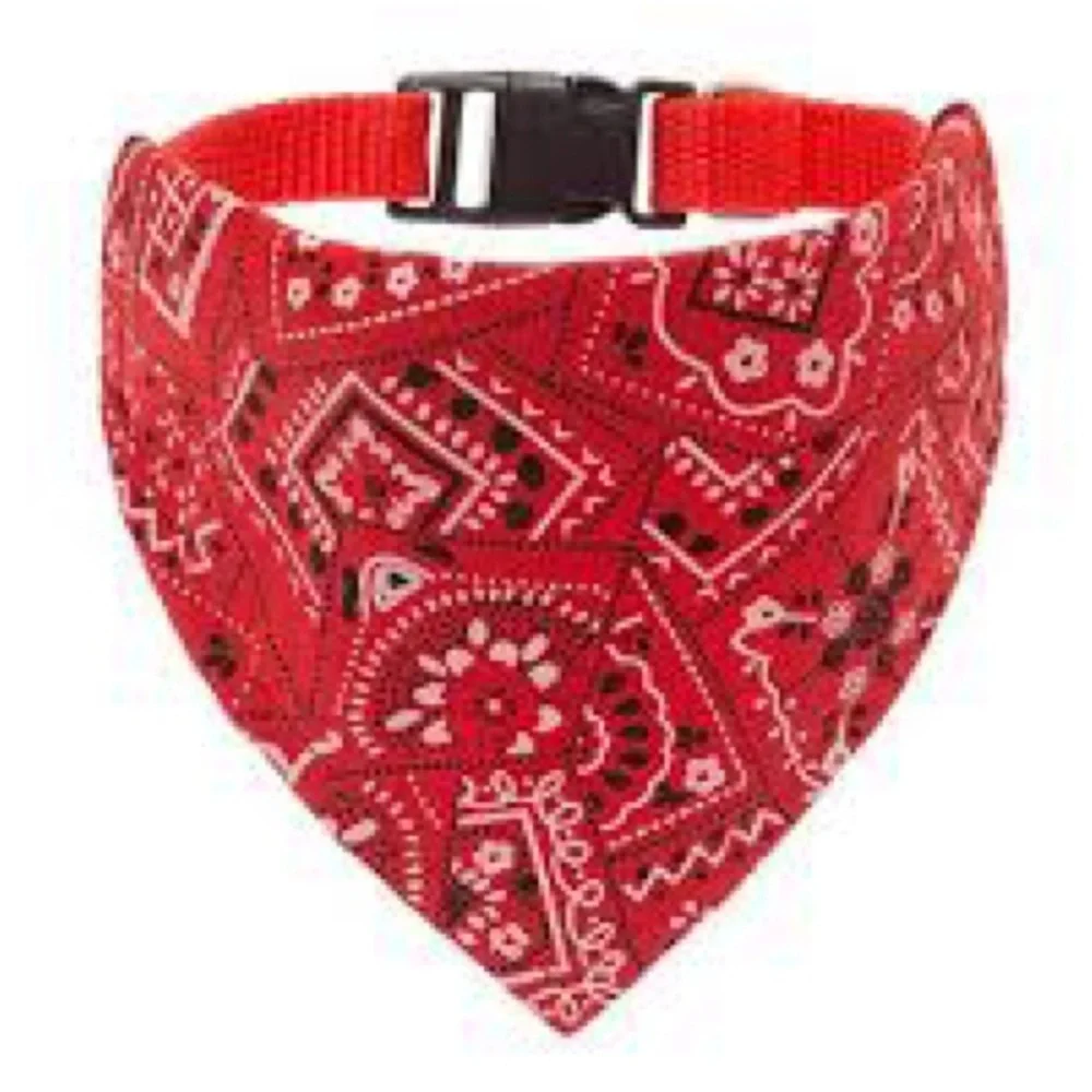 Hand Crafted red bandana