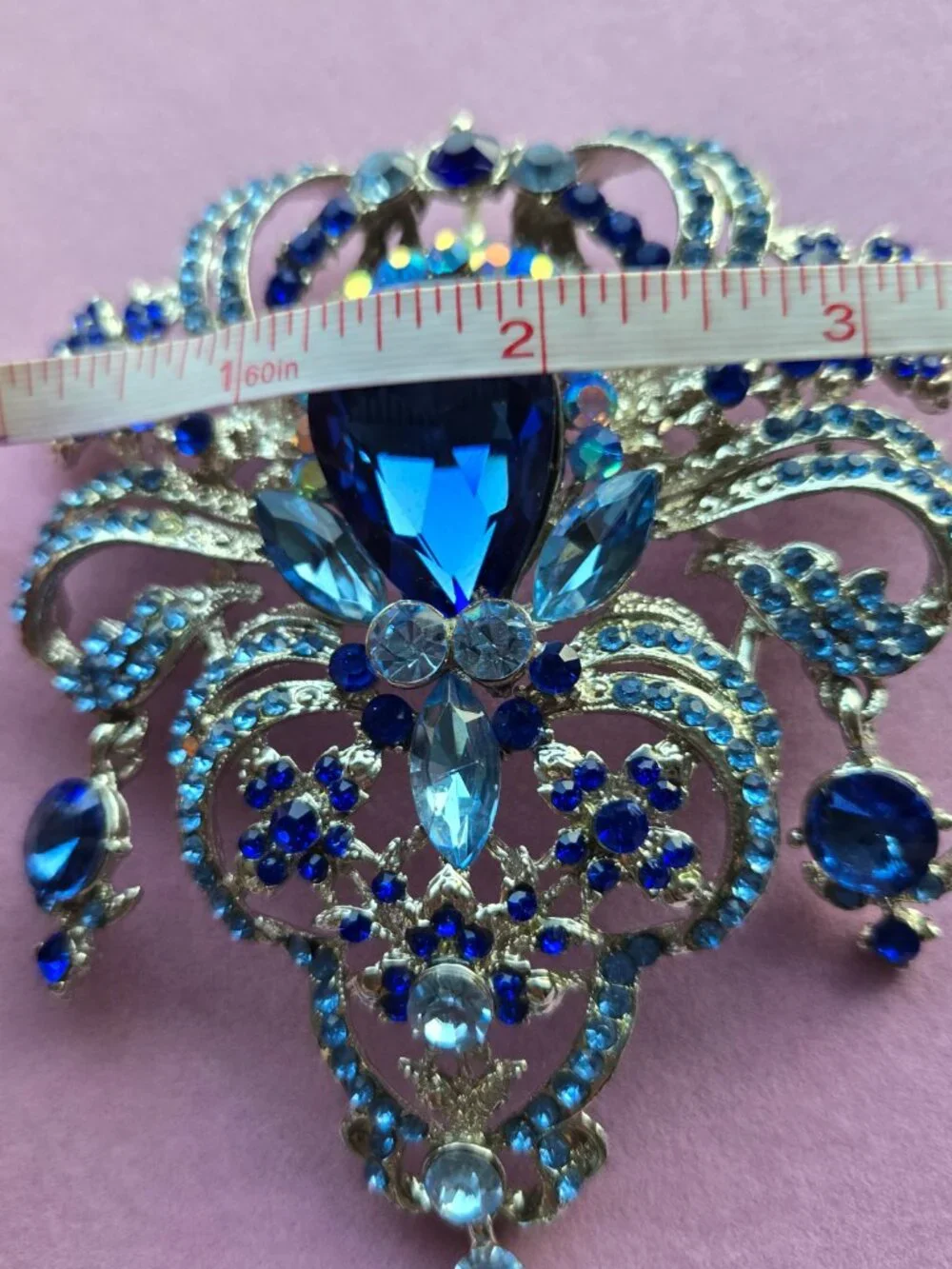 N/A bejewelled blue