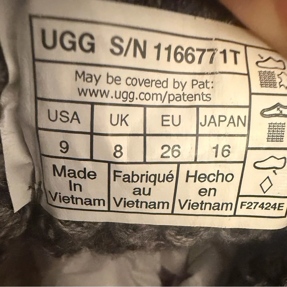 UGG excellent pre