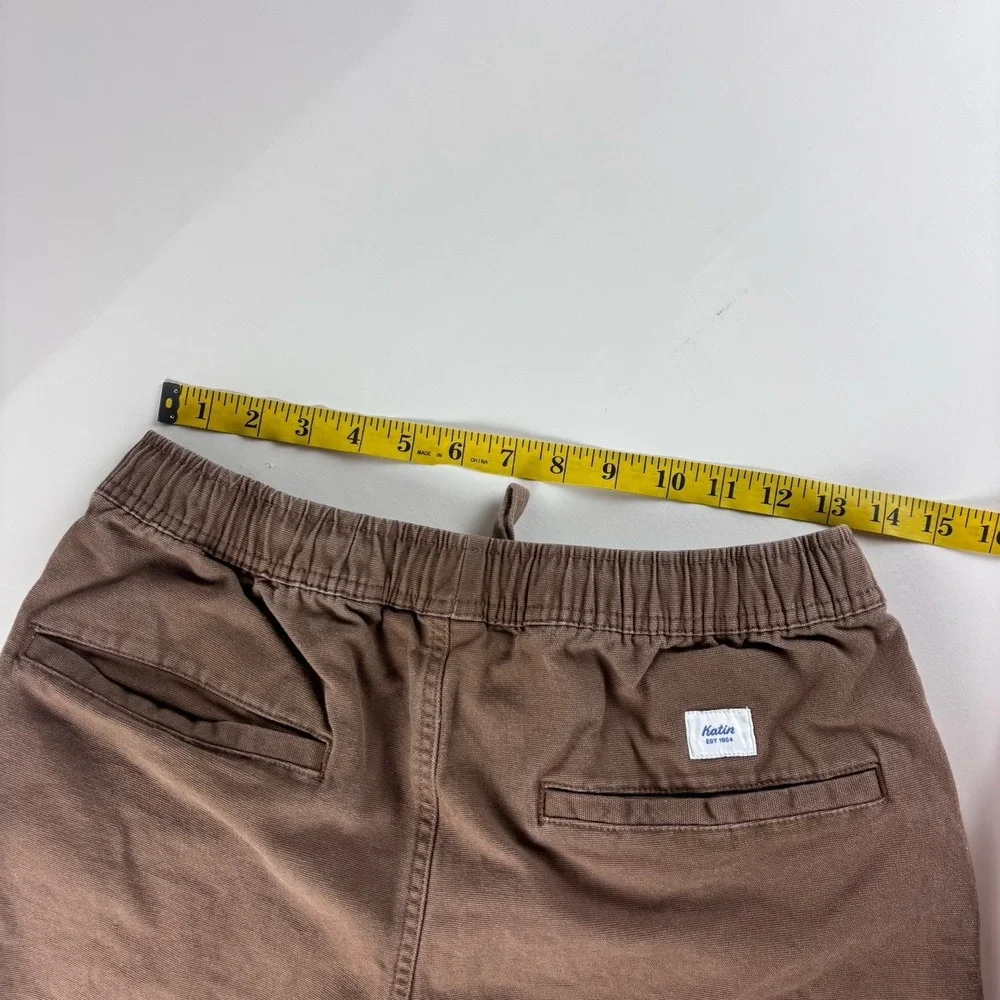 Katin Urban Outfitters Cutoff Brown Trail Shorts Mens Sz Small