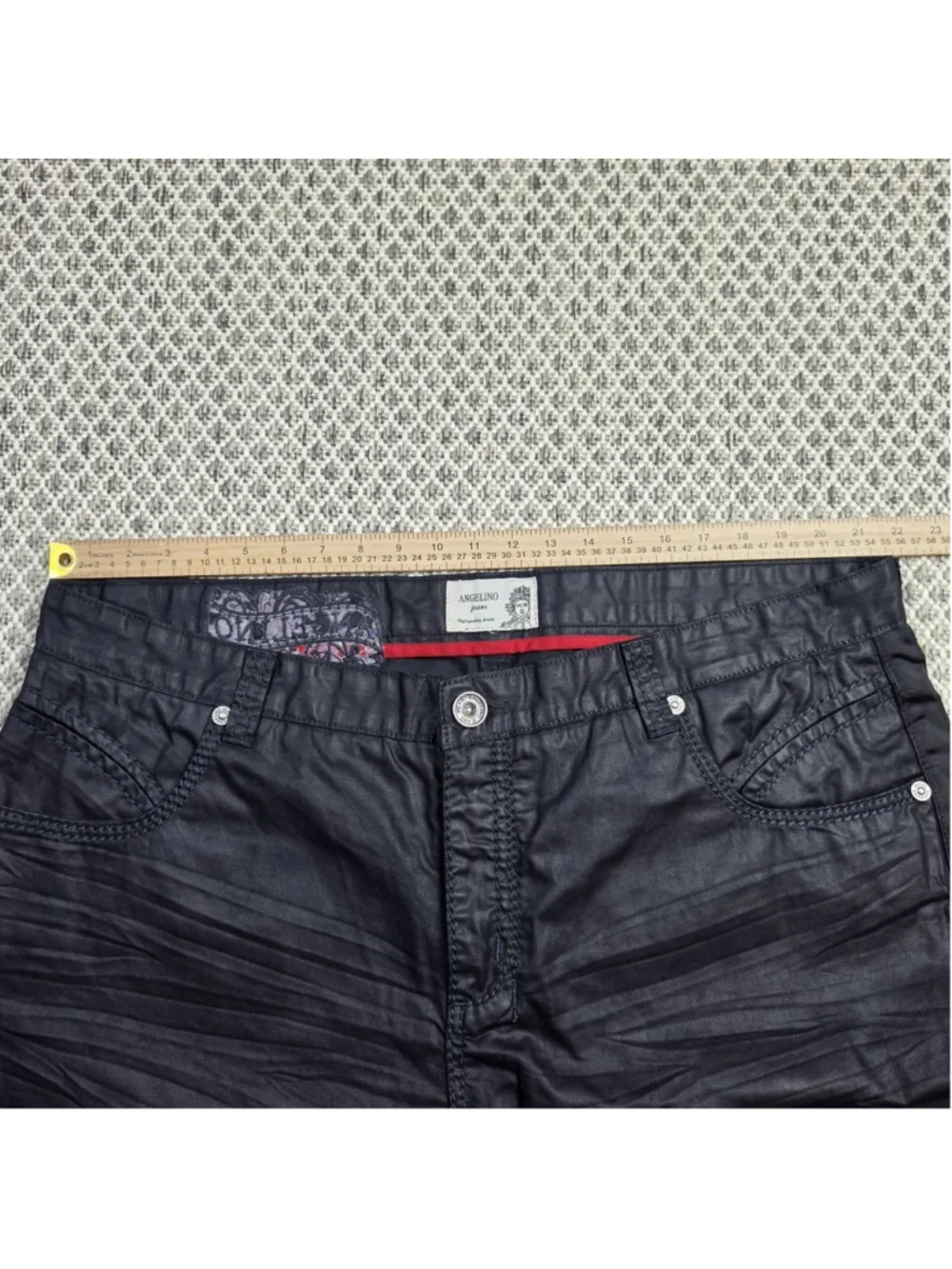 Angelino jeans black