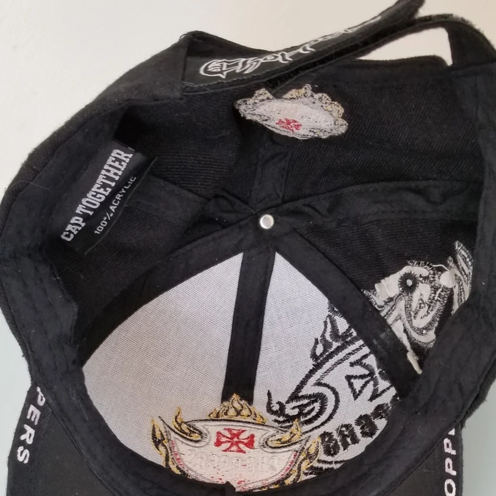 Choppers Men's black adjustable baseball Hat