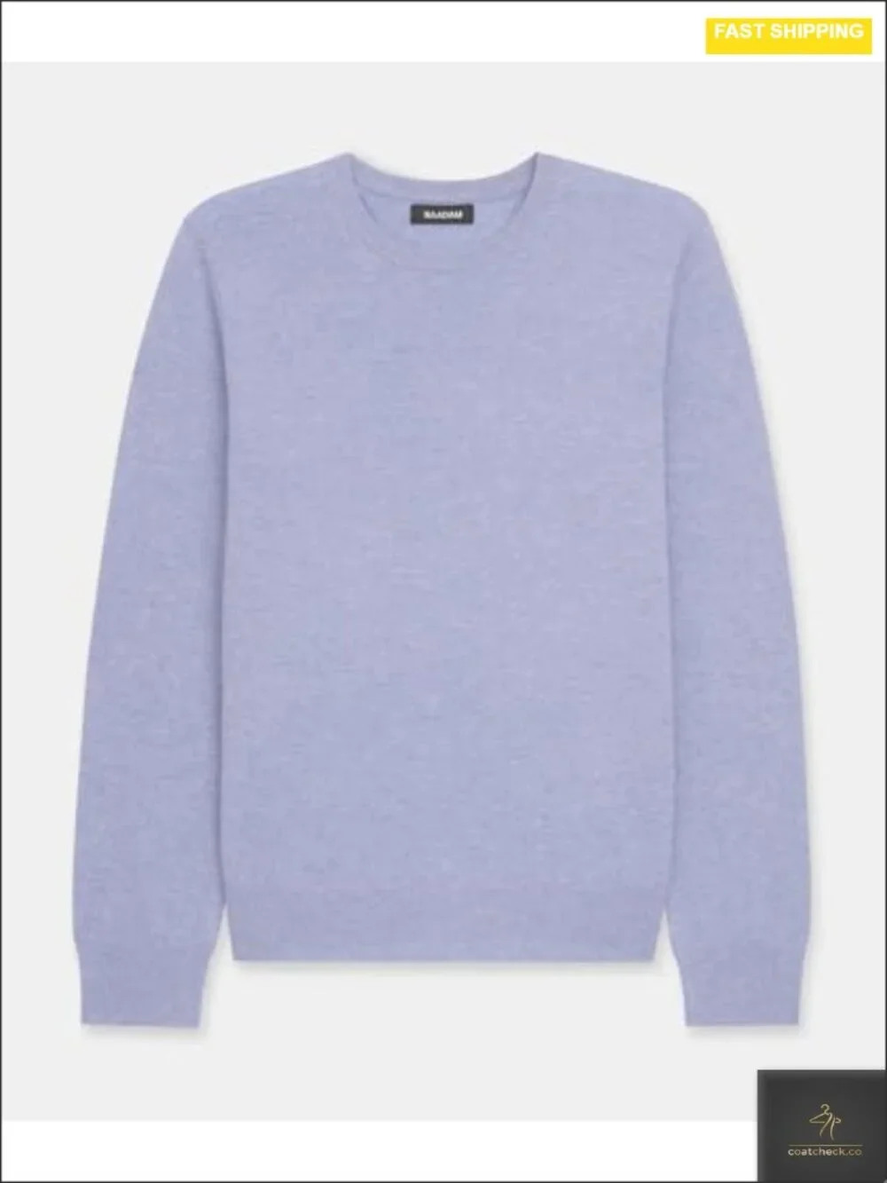 Men's Cashmere Crewneck Sweater Pullover Lightweight Summer Layer