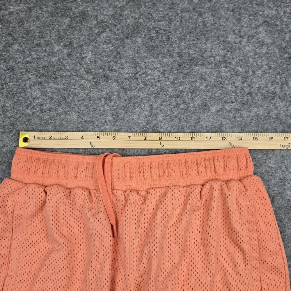 Gymshark Lifting Club Shorts Men's Medium Orange Mesh Lined 5