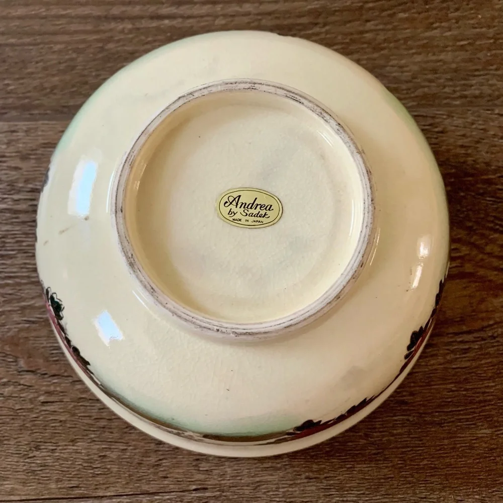 Vintage Japanese Andrea by Sadek bowl