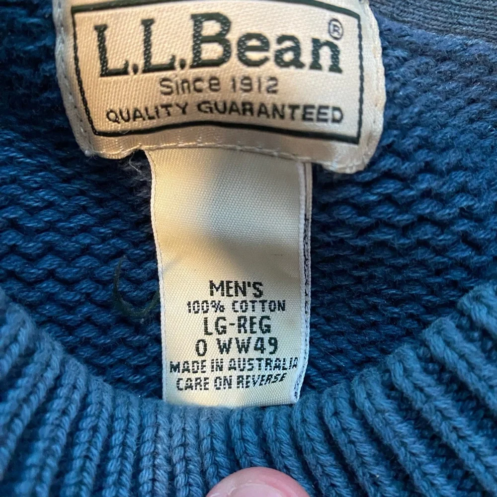 L.L. Bean good turquoiseish