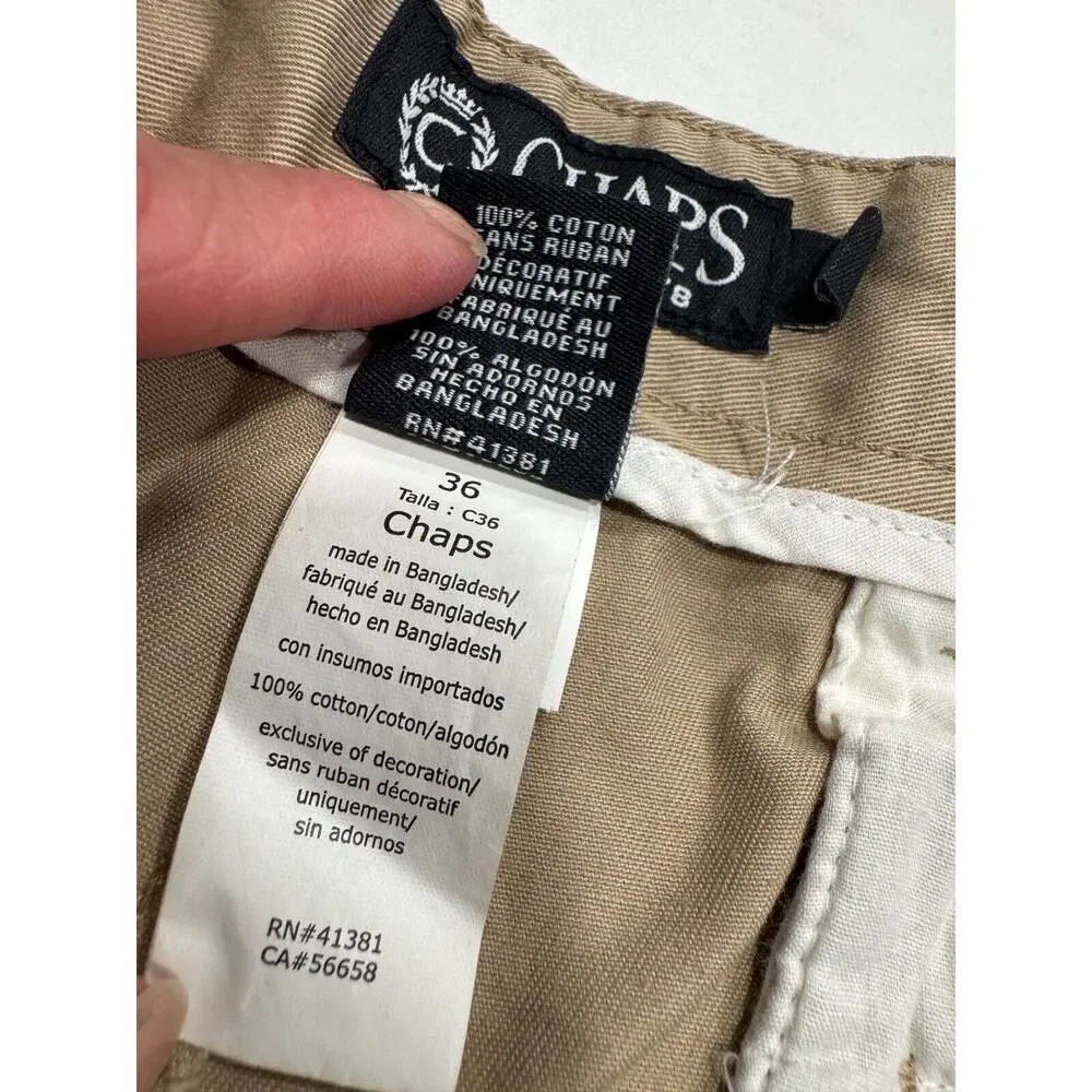 Chaps flat measurements detail