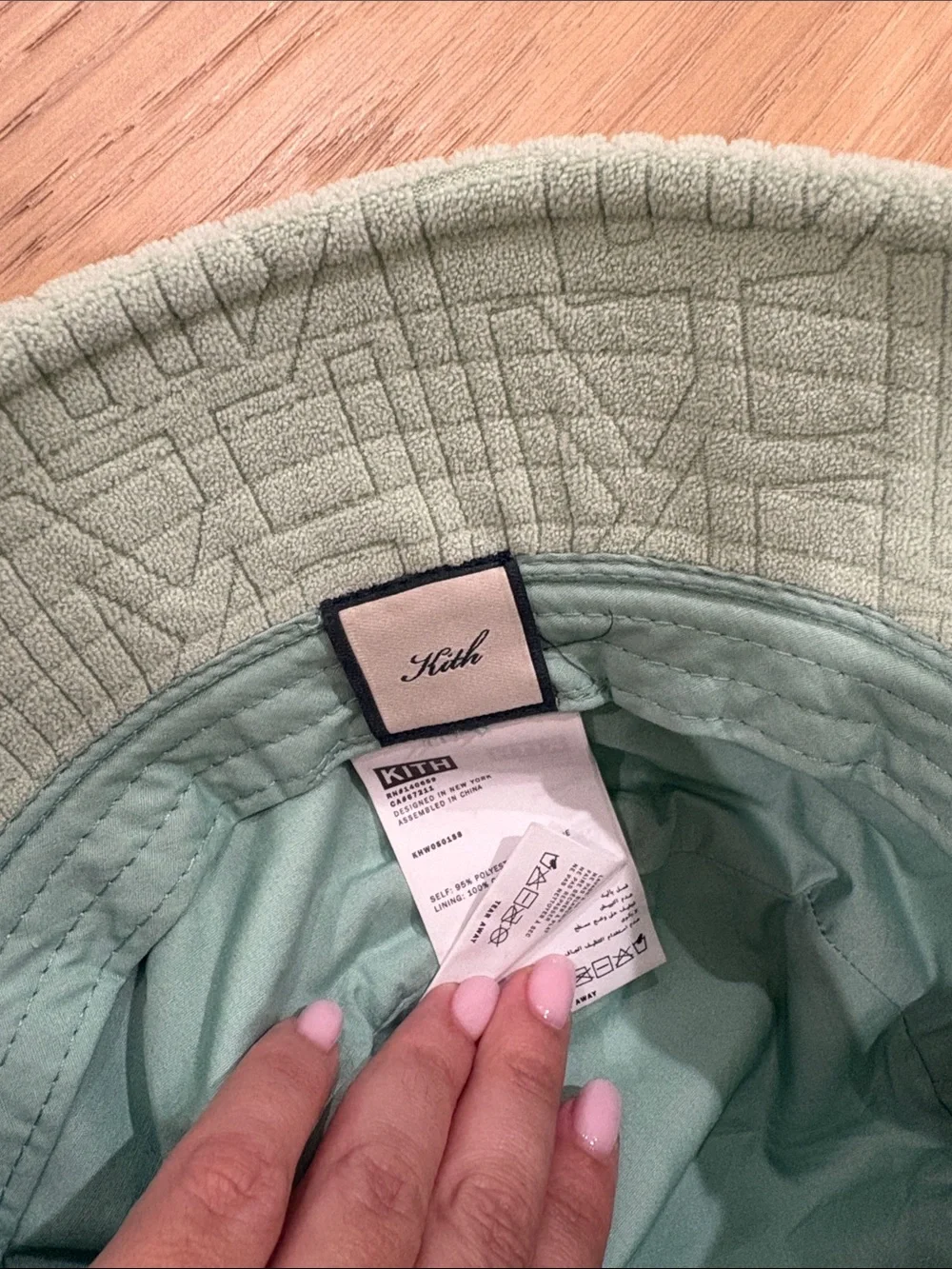 Kith mint green